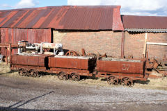 Big Pit narrow gauge wagons, March 2010